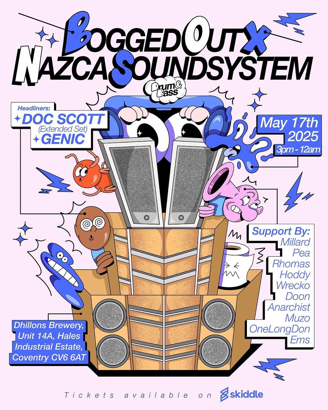Bogged Out X Nazca Soundsystem