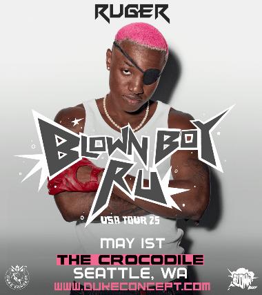 Ruger - Blown Boy Ru! Tour At The Crocodile