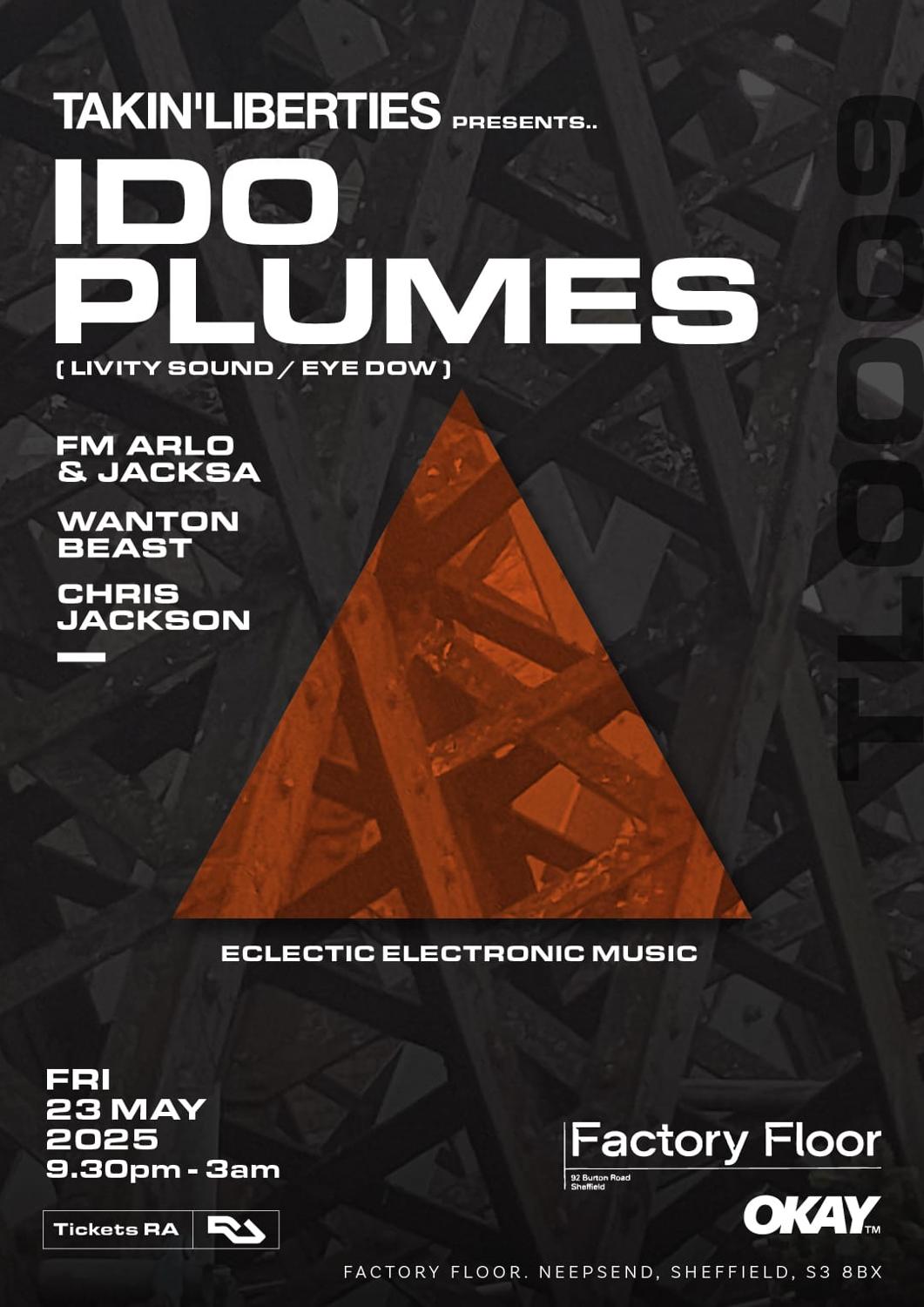 Takin' Liberties Presents Ido Plumes (Livity Sound / Eye Dow)