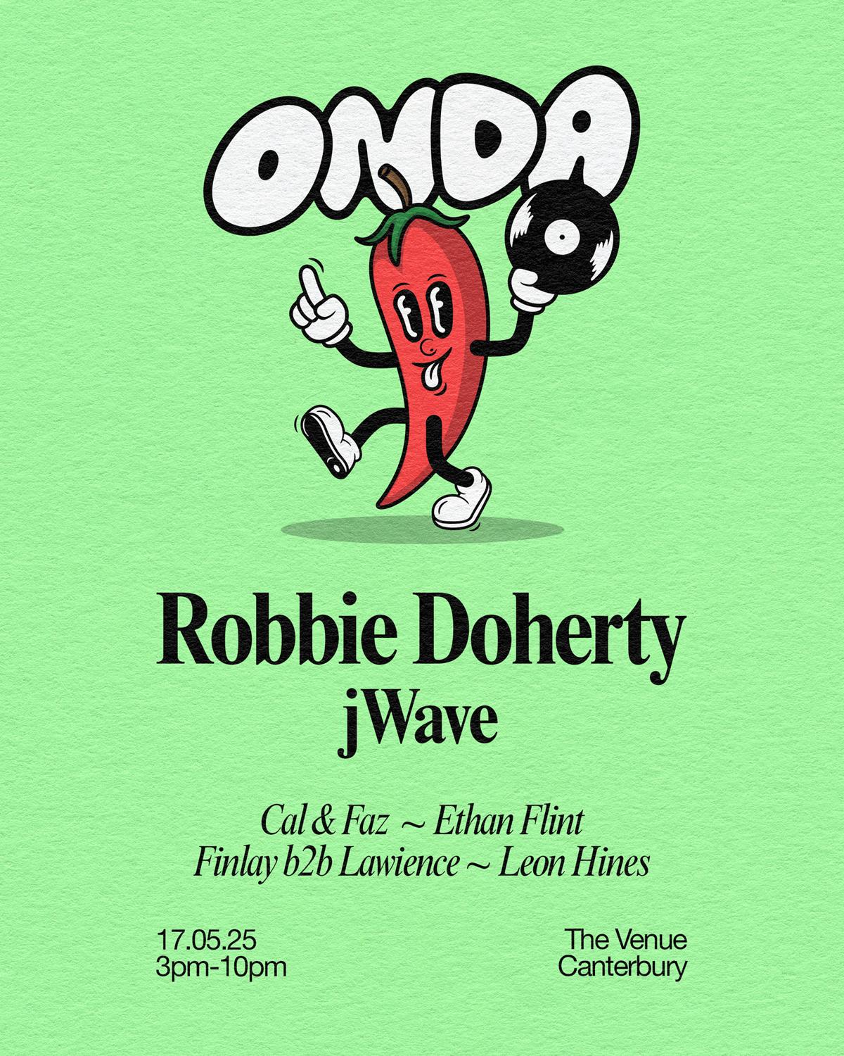 Onda // Robbie Doherty + Jwave // Canterbury