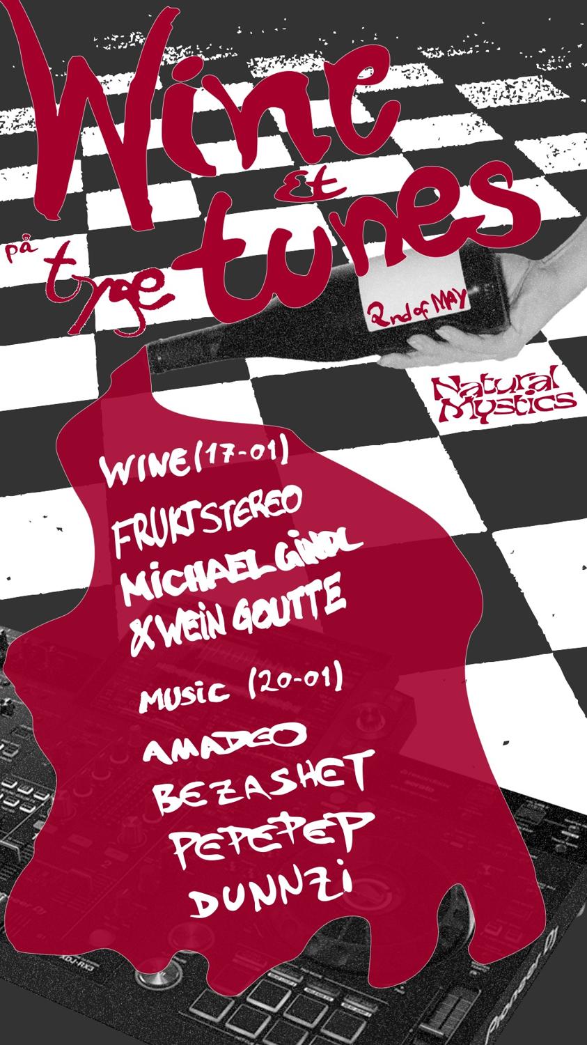 Wine & Tunes - Natural Mystics Pre-Party