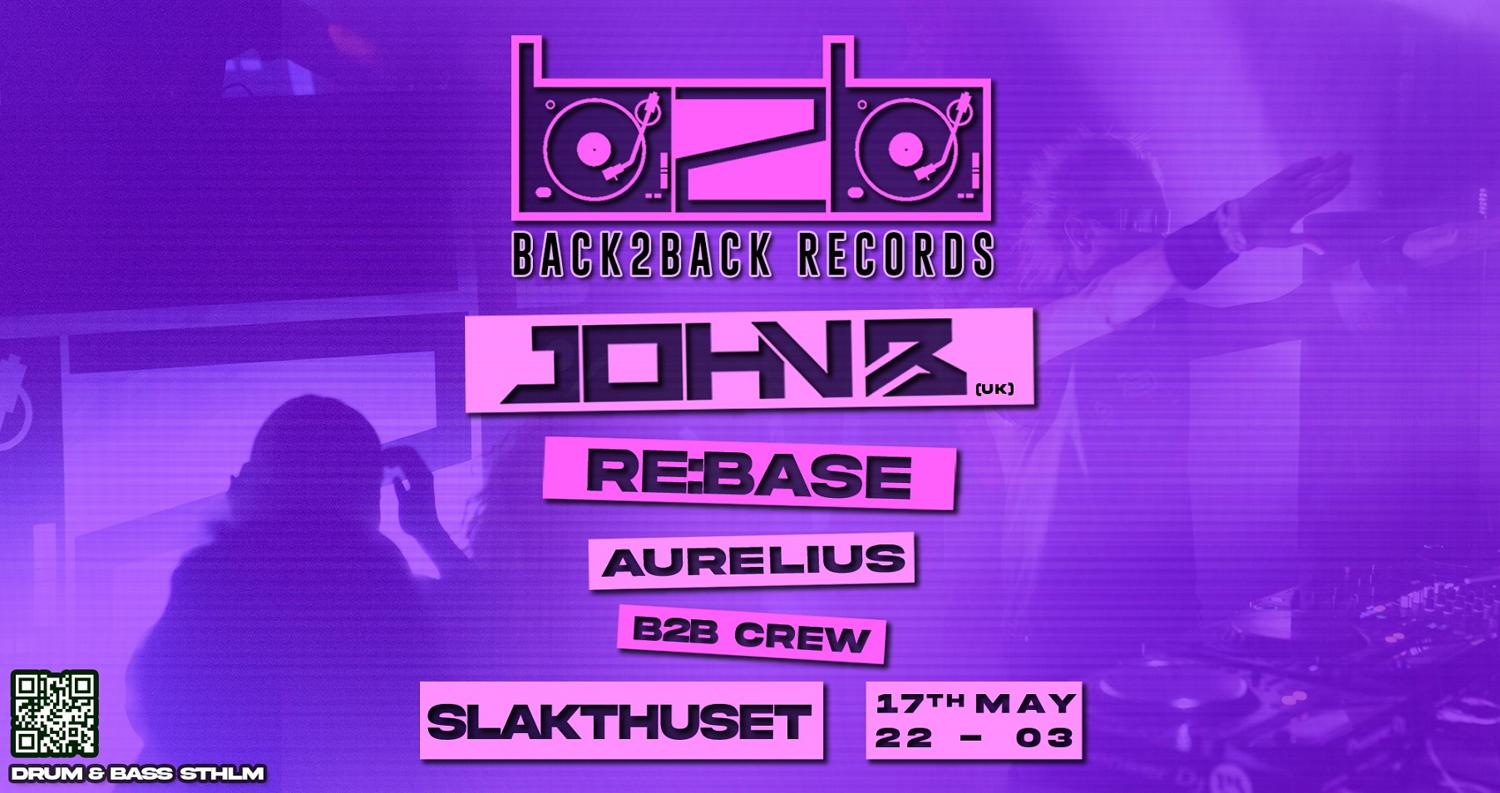 Back2Back Presents: John B [Metalheadz, Uk]