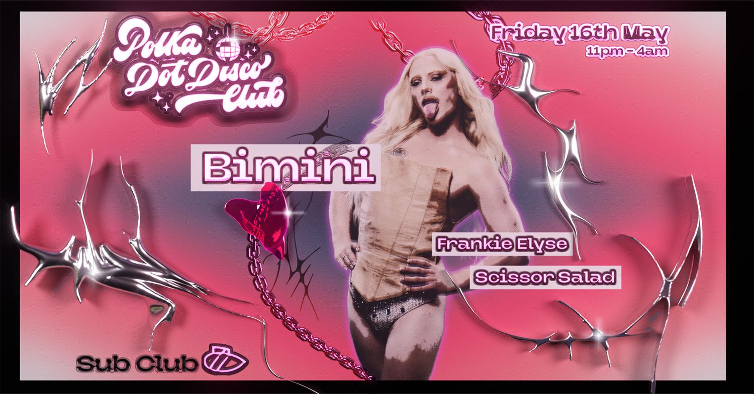 Polka Dot Disco Club Invites Bimini ♡ Sub Club ♡