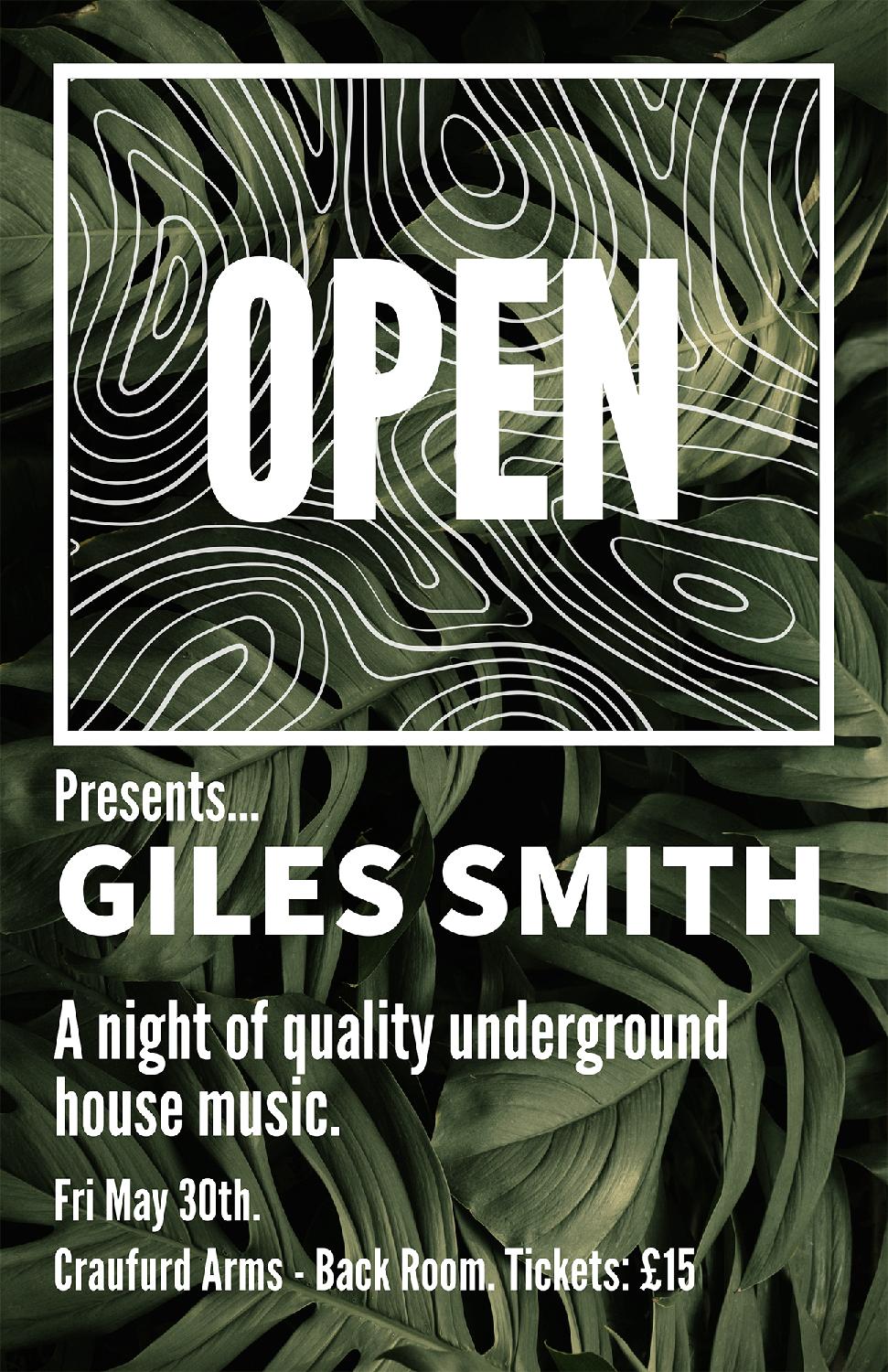 Open Presents: Giles Smith