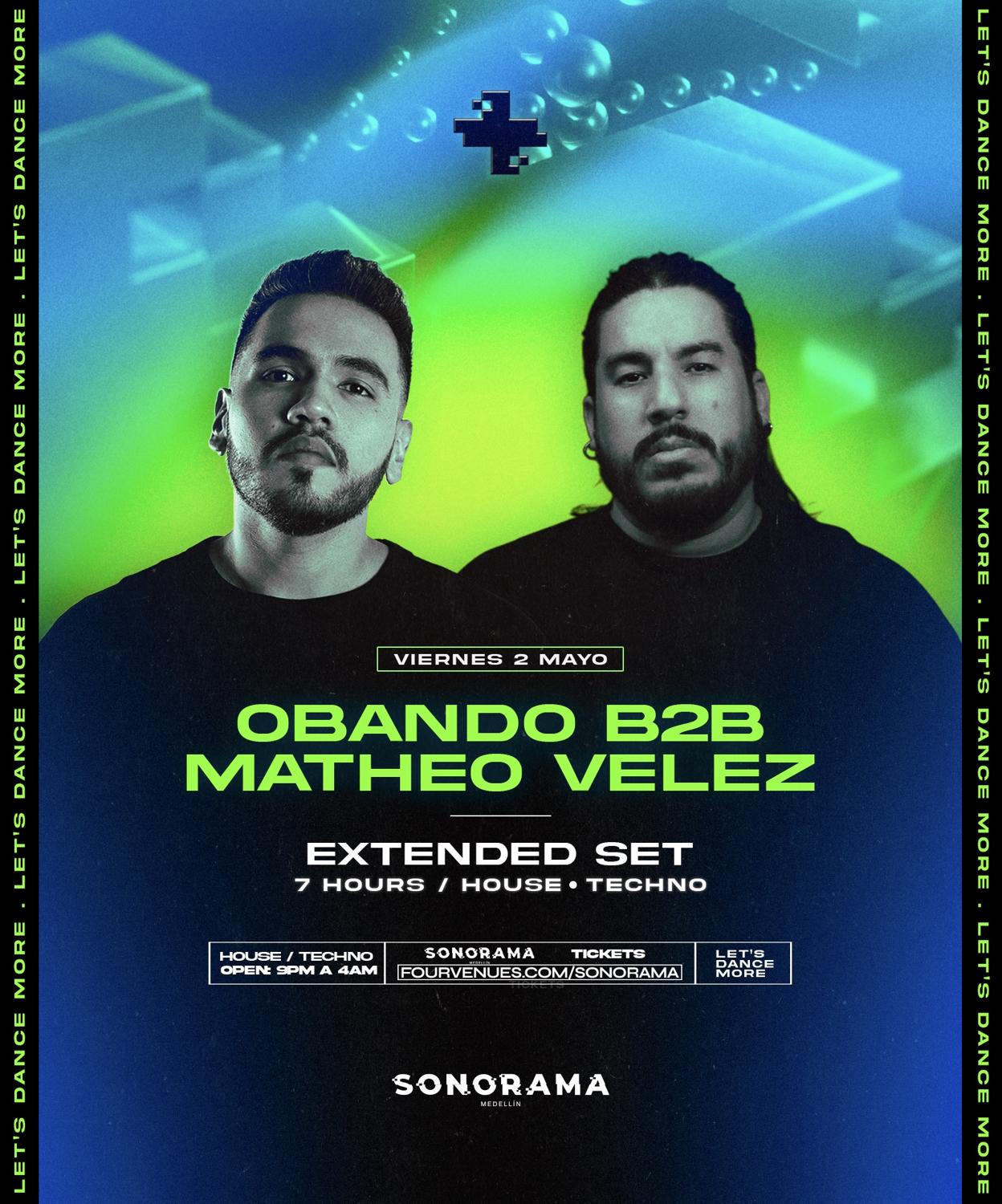 Sonorama Pres / Obando B2B Matheo Velez Extended Set
