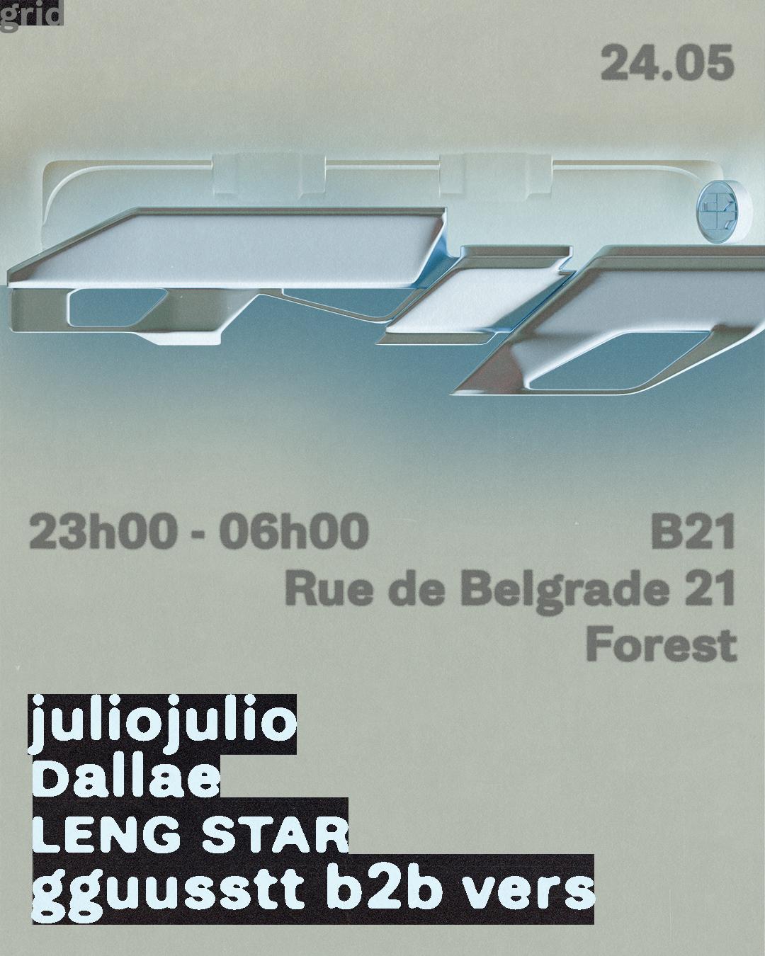 Grid With Juliojulio, Dallae, Leng Star, Gguusstt B2B Vers