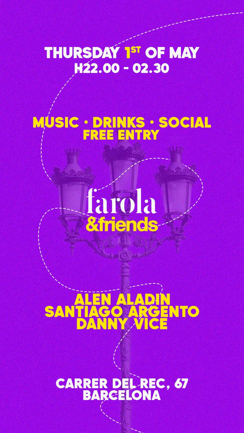 [Free Tickets] •&Friends• With Danny Vice, Santi Argento, Alen Aladin