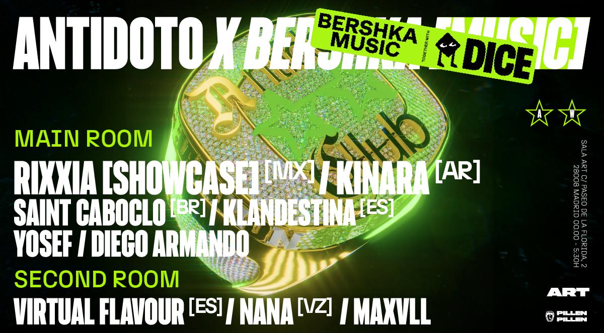 Antidoto Club X Bershka Music