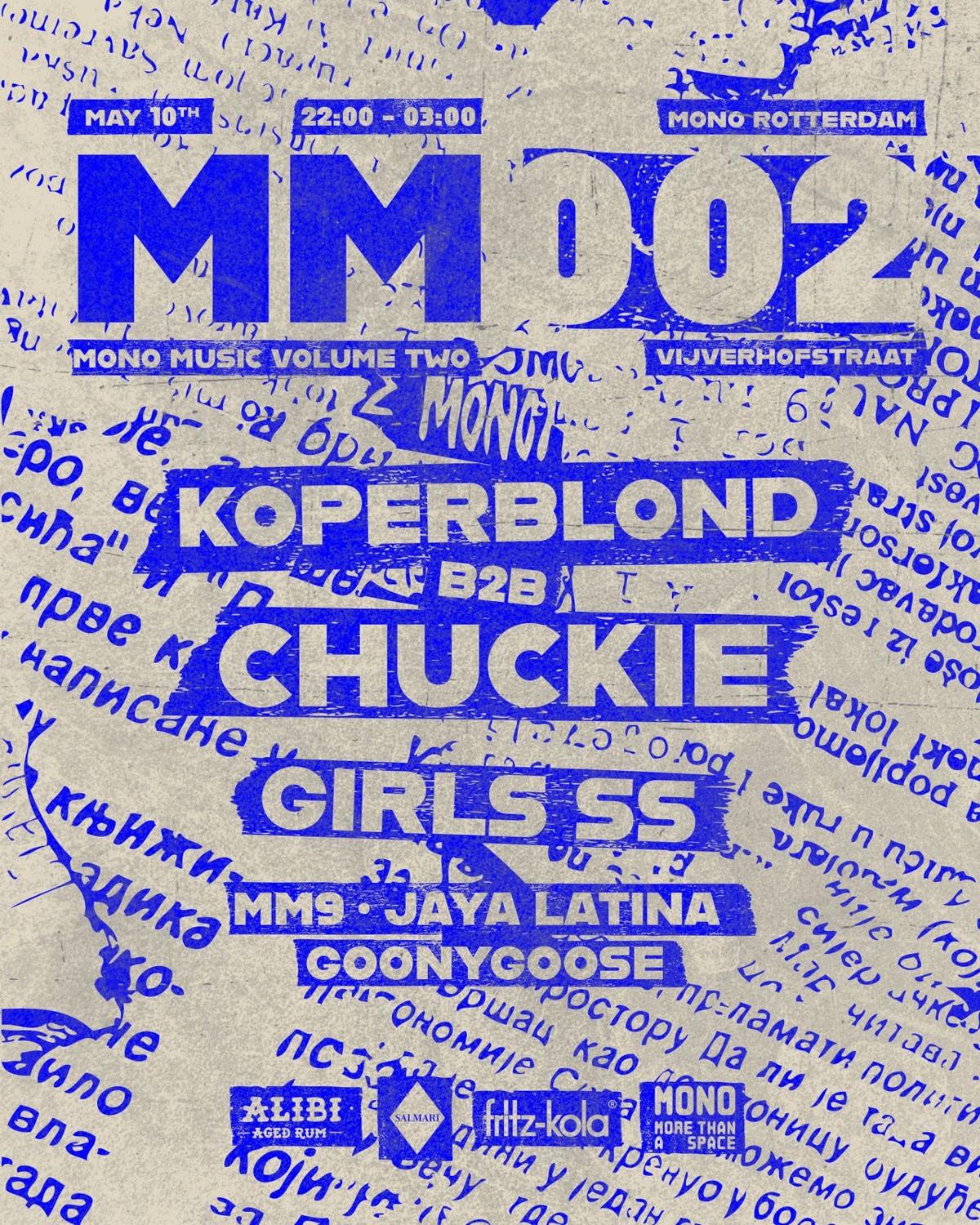 Mm002 With Chuckie, Koperblond, Girls Ss & Goonygoose