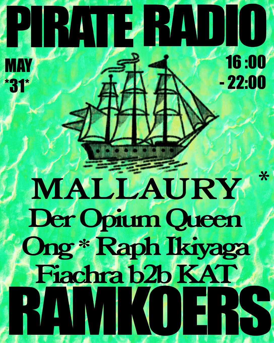 Pirate Radio - Ramkoers Boat Party