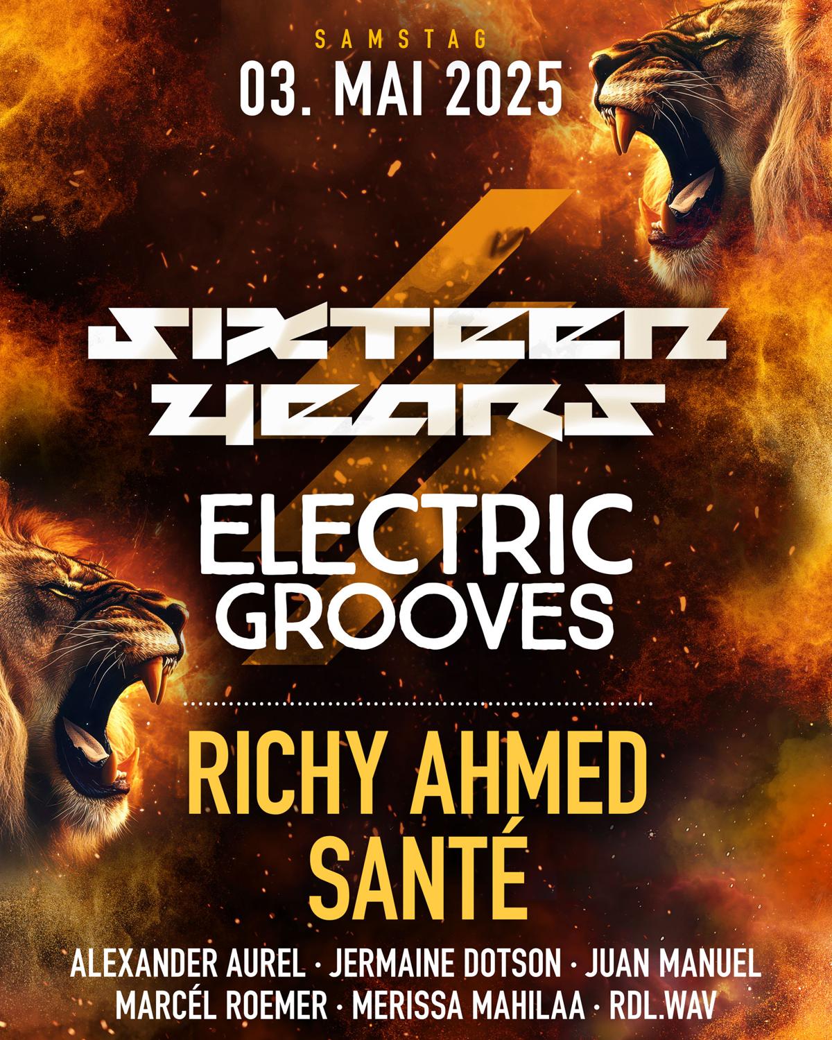 16 Years Electric Grooves