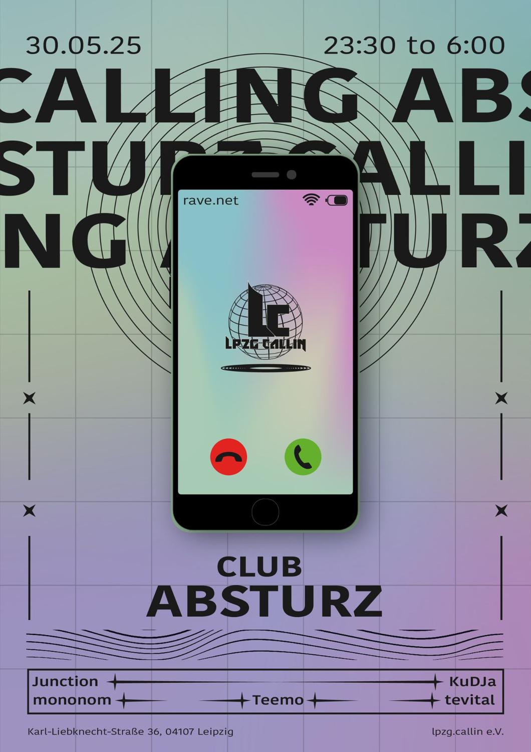 Calling ... Absturz