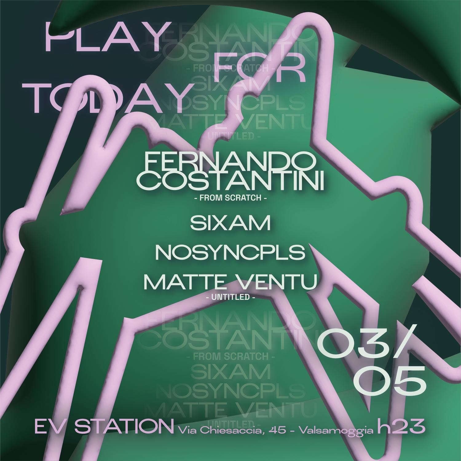 Play For Today Pres. Fernando Costantini