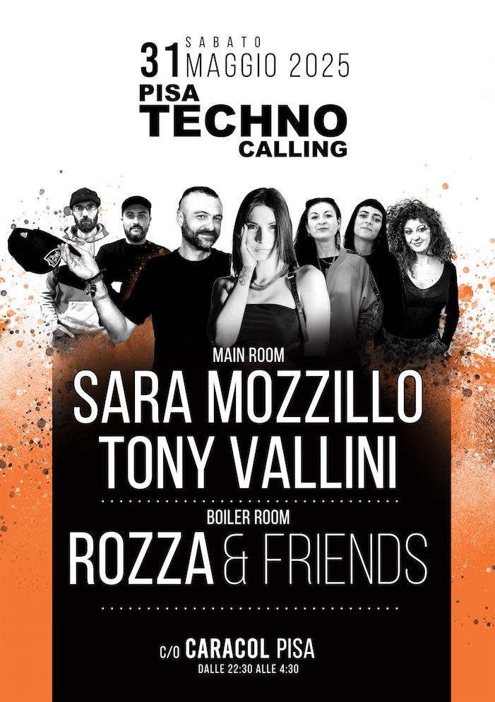 Pisa Techno Calling - Orange