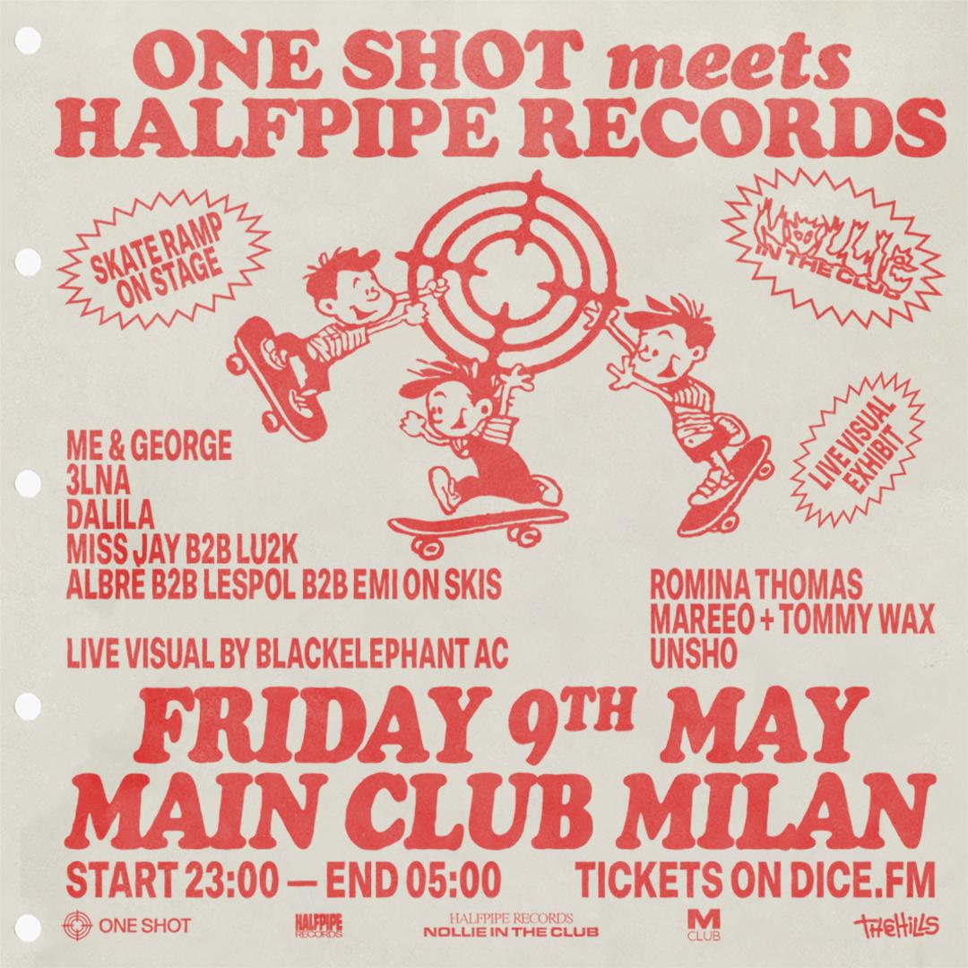 One Shot Meets Halfpipe Records