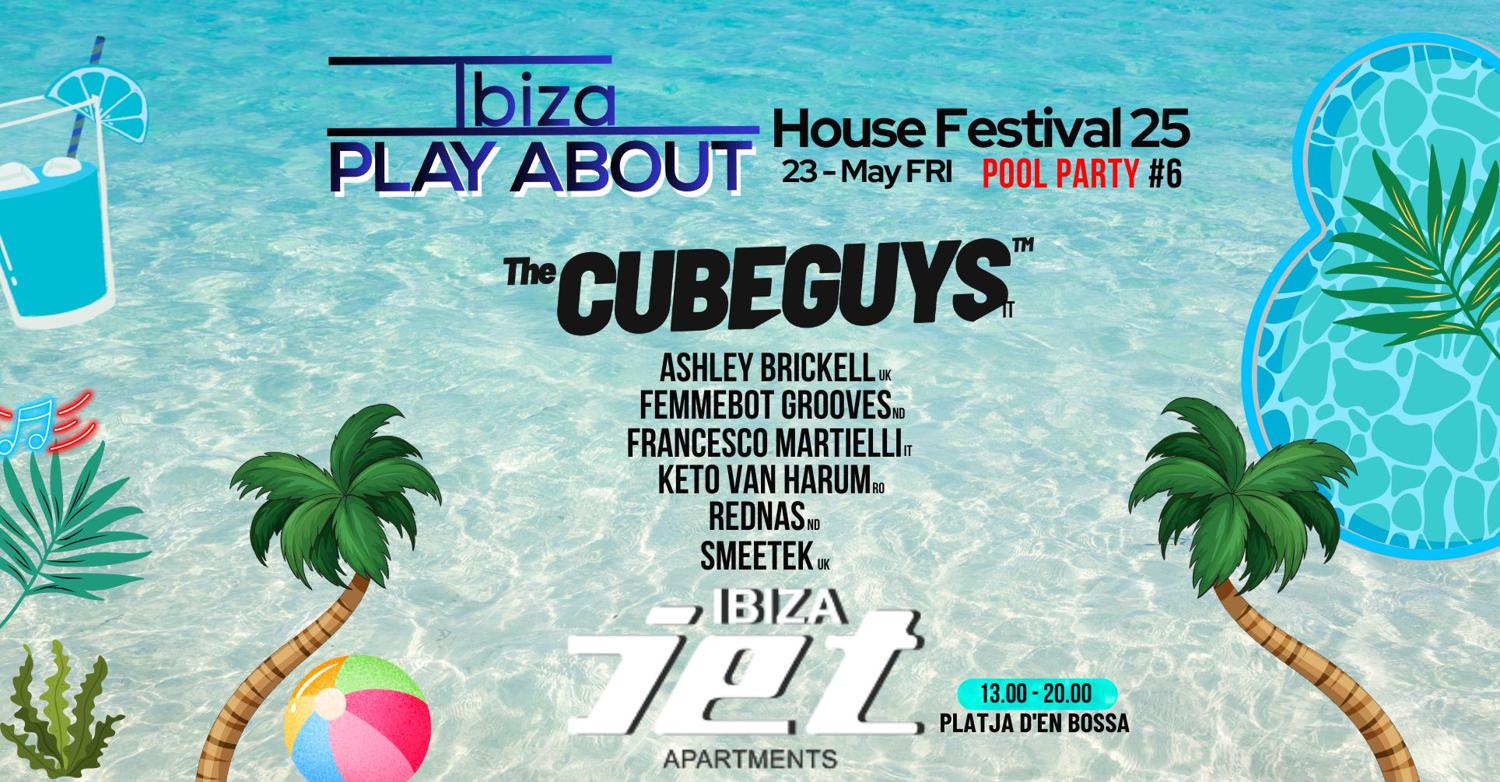 Pool Party #6 With The Cube Guys At Jet Ibiza