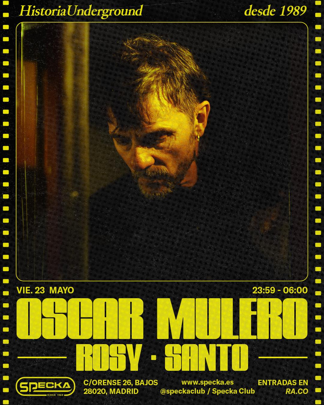 Oscar Mulero + Rosy + Santo - Specka Club