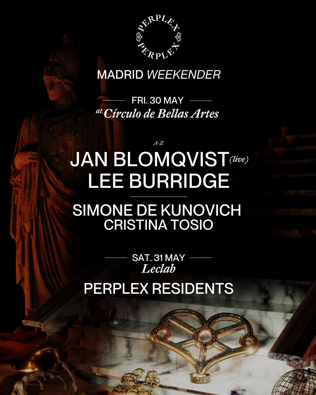 Perplex(Ed) Madrid Weekender