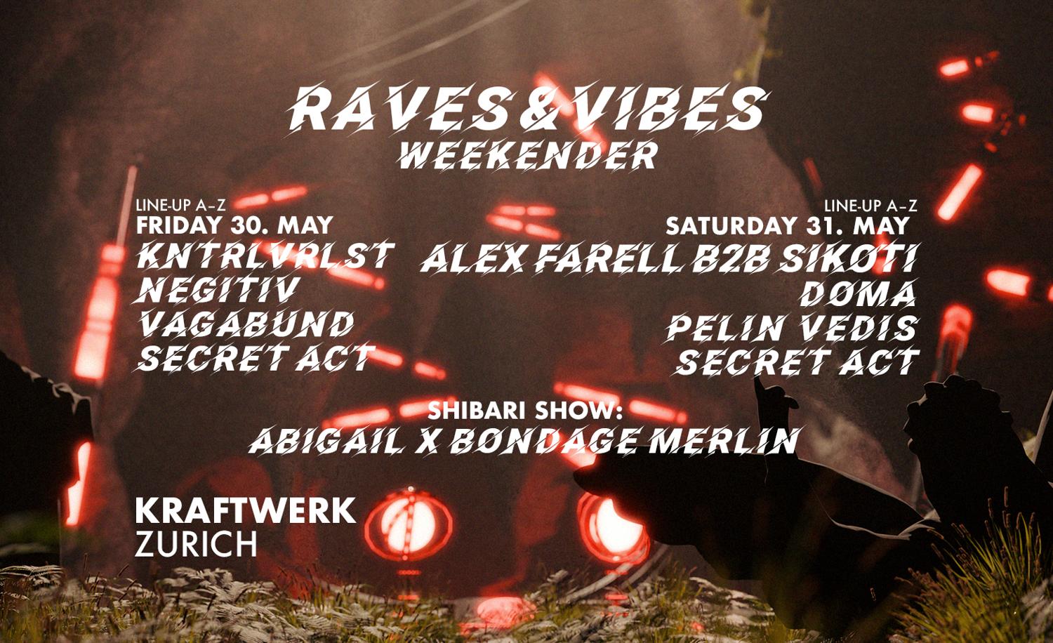 Raves And Vibes - Weekender
