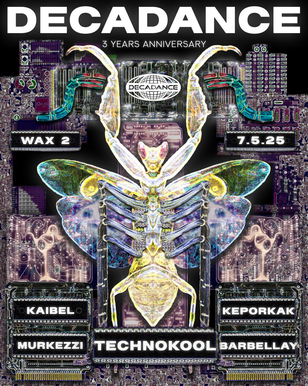 Decadance 3Rd Anniversary With Technokool