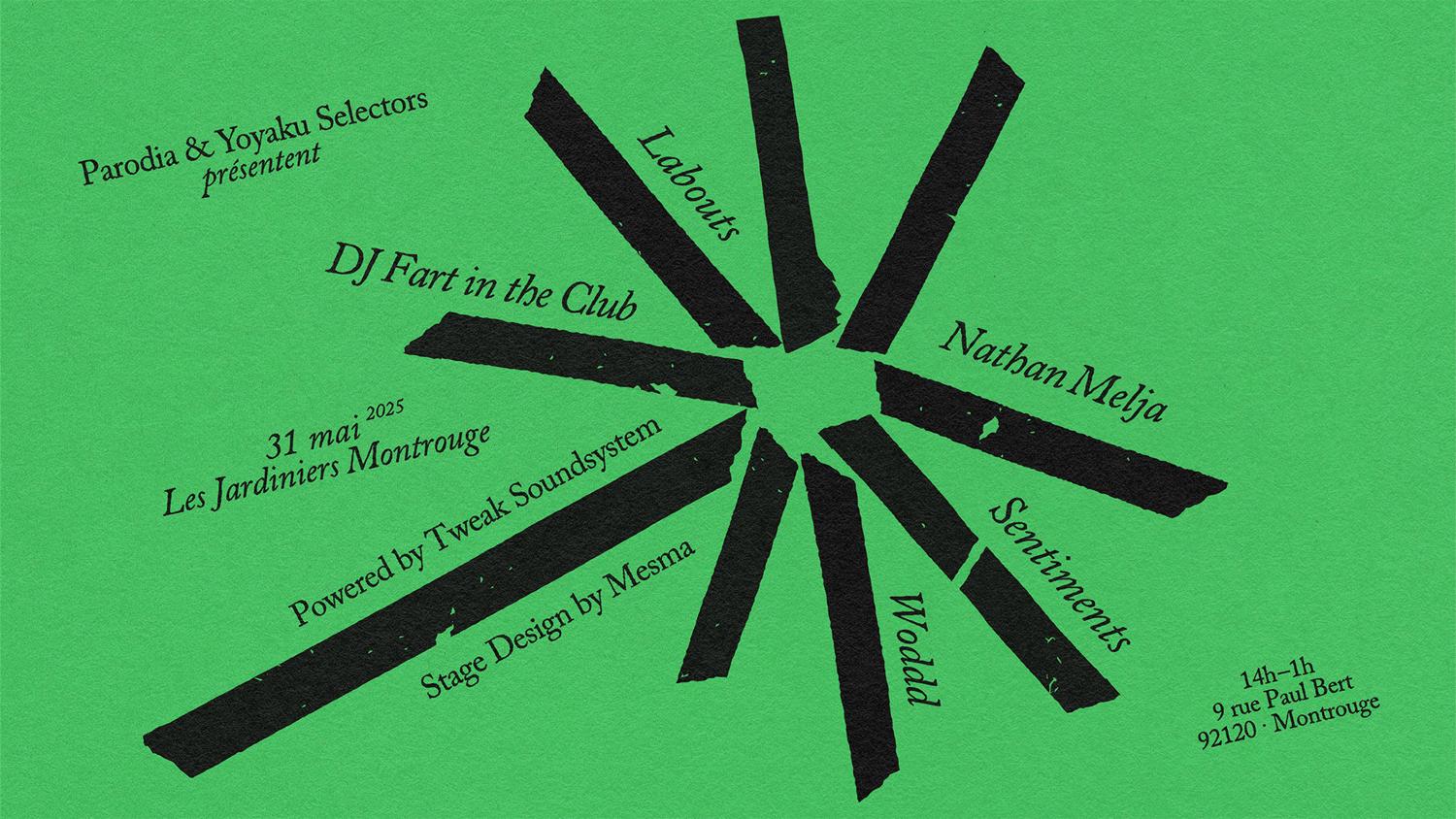 Parodia X Yoyaku Selectors Invitent Dj Fart In The Club