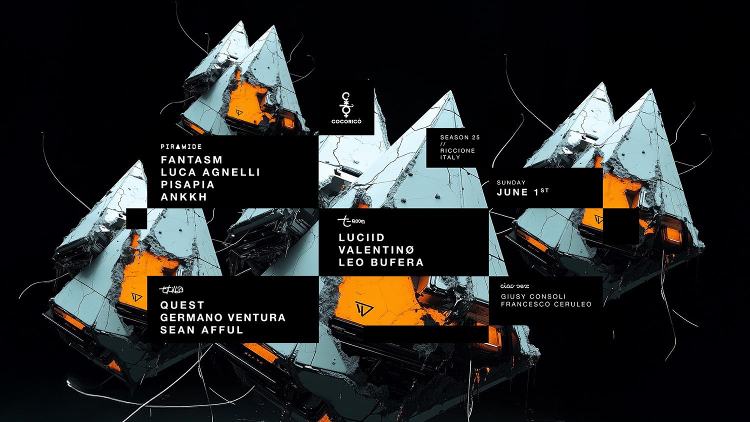 Fantasm, Luca Agnelli, Pisapia, Luciid, Quest
