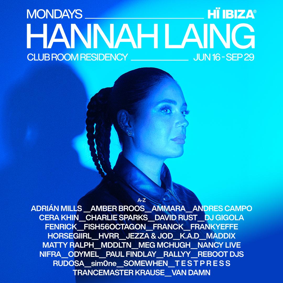 Hannah Laing - Club Room Monday'S At Hï 2025