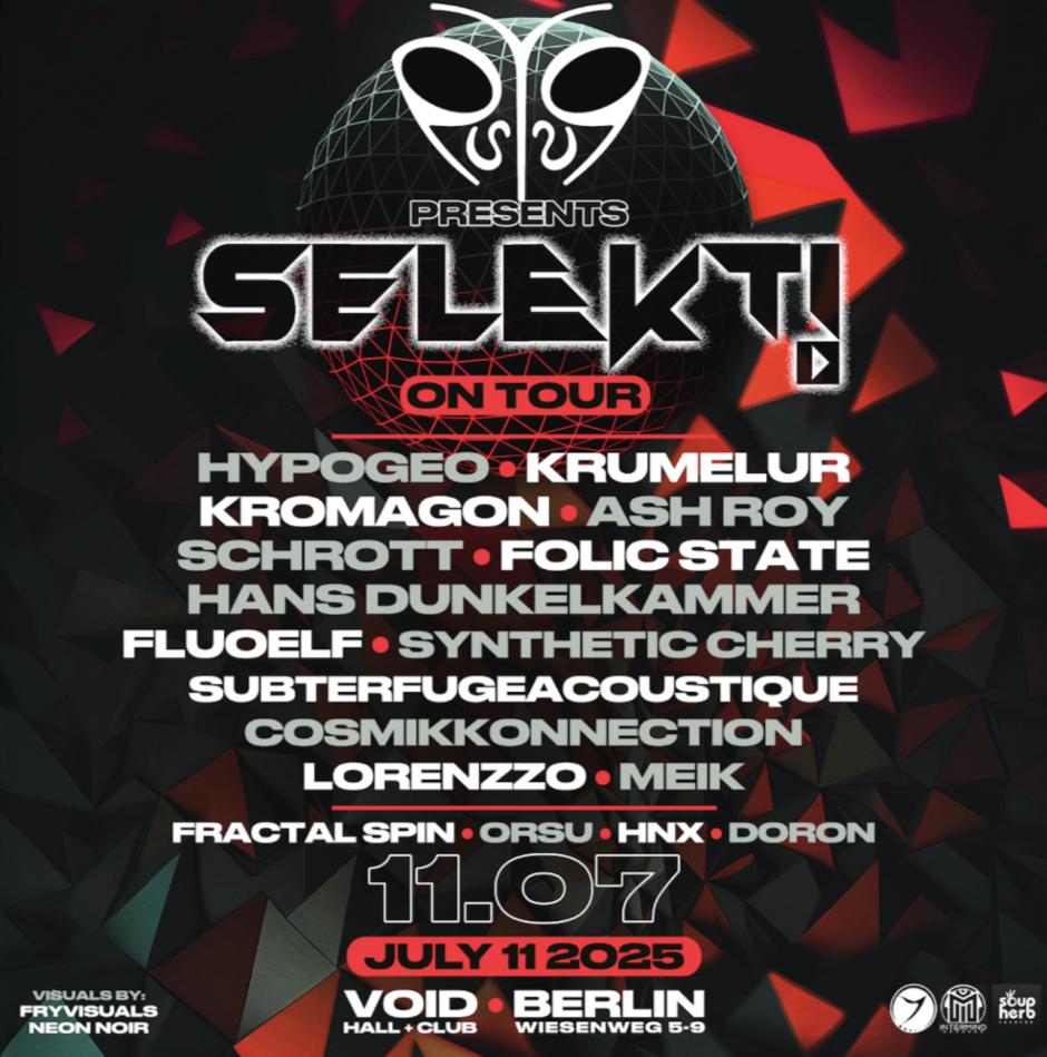 *Psysq* Presents *Selekt!* On Tour: Berlin