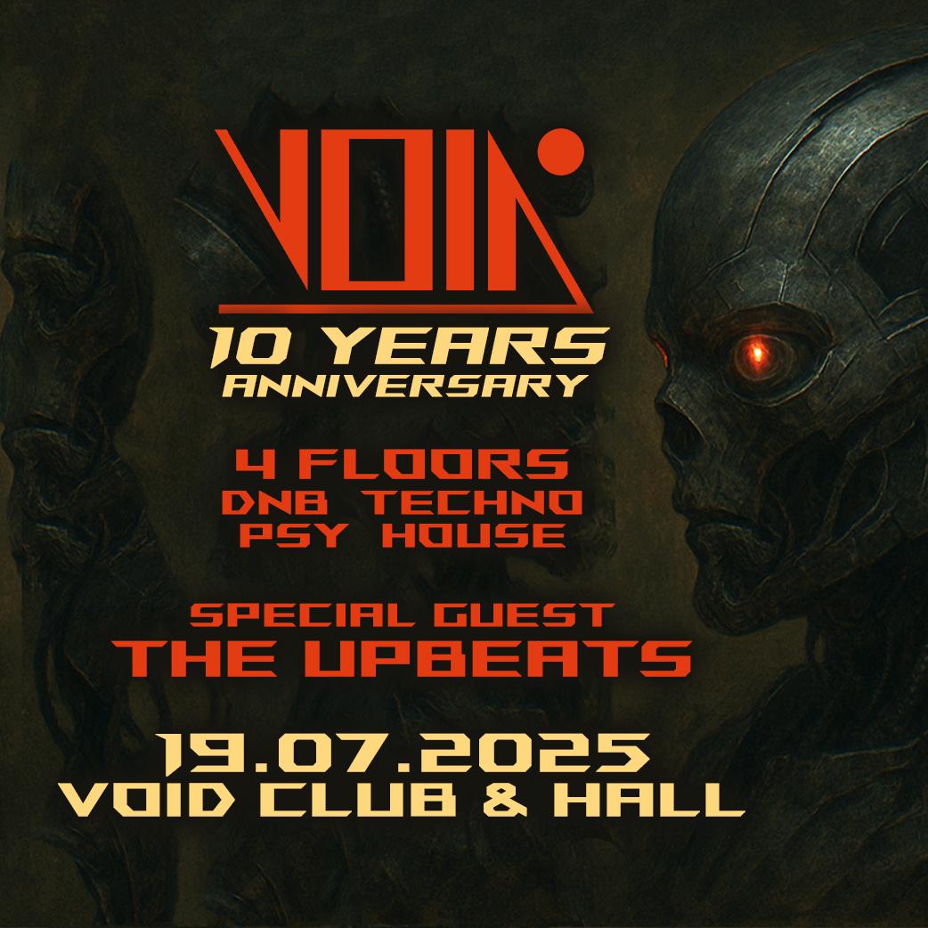 10 Years Void With The Upbeats (Nz), Bootleg, Cine, Upzet, Yves Meyer, Honschu Lee