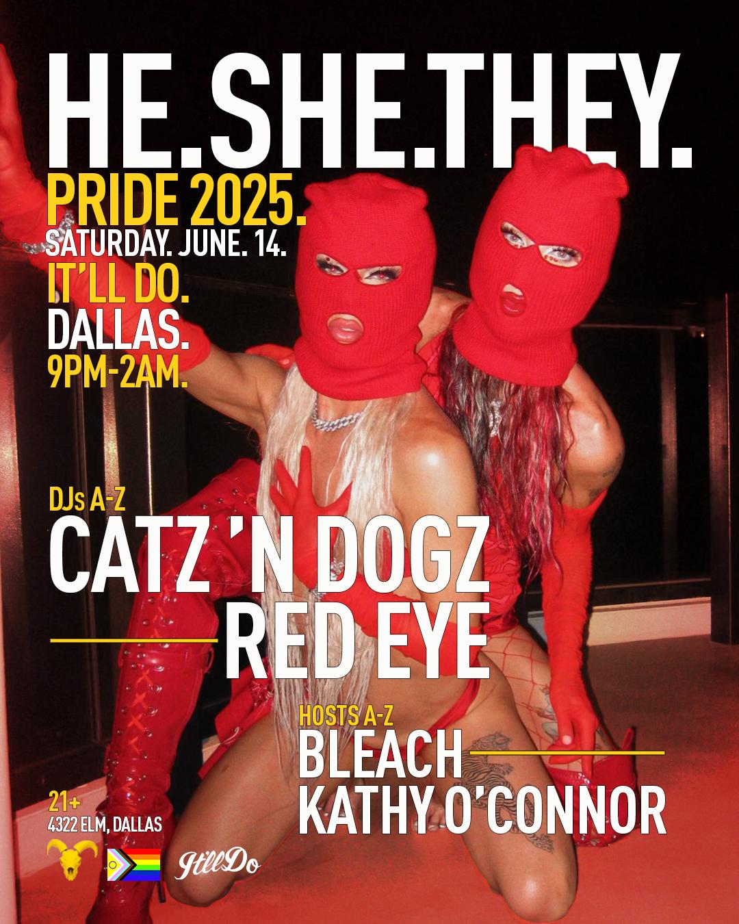 Pride 2025 With Catz 'N Dogz & He.She.They