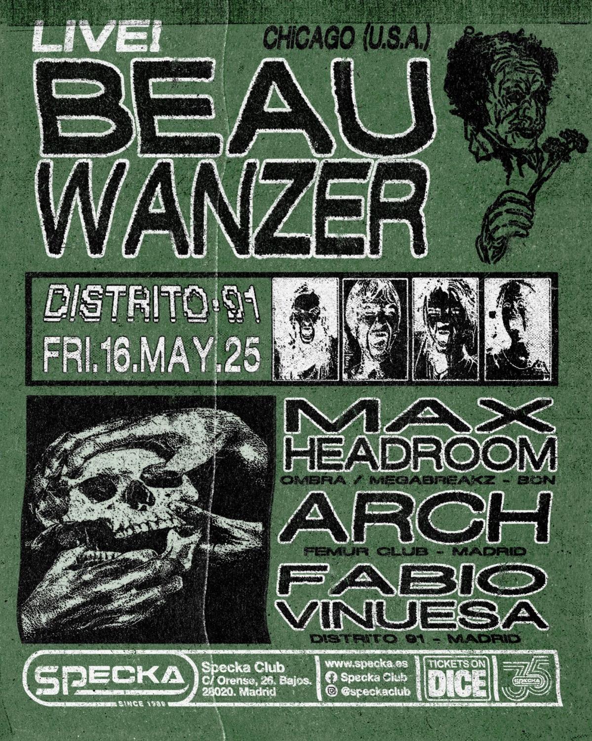 Beau Wanzer (Usa) Live - Distrito 91