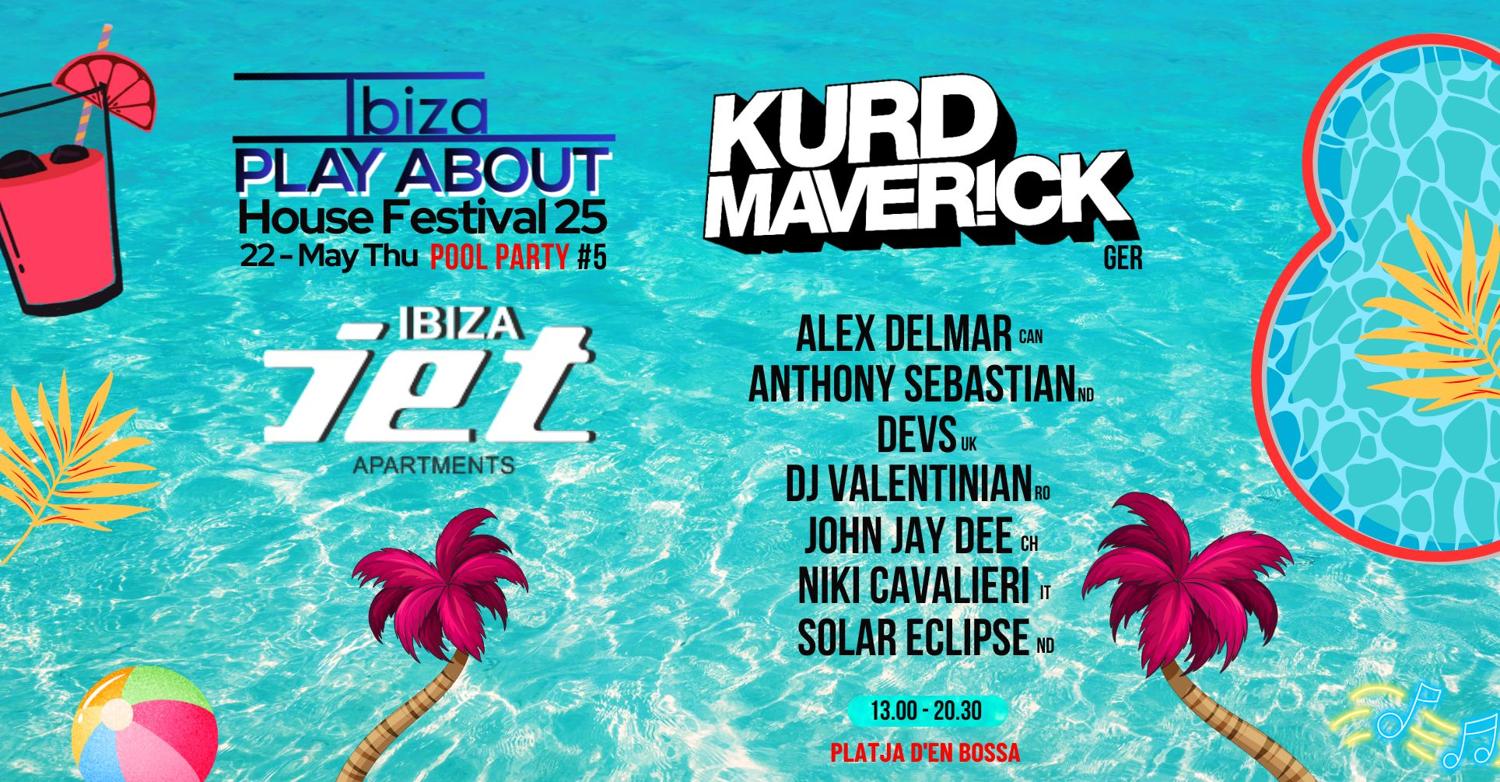 Pool Party #5 With Kurd Maverick At Jet Ibiza