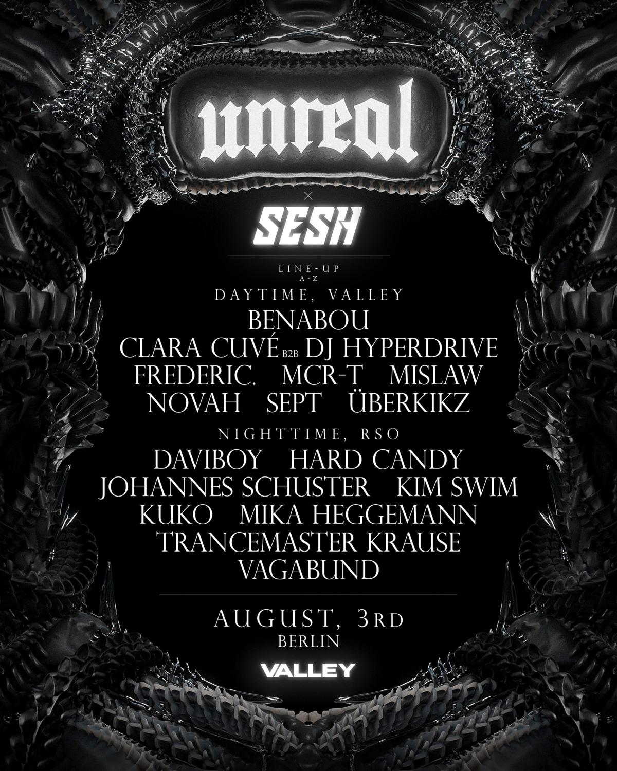 Unreal X Sesh Open Air + Indoor