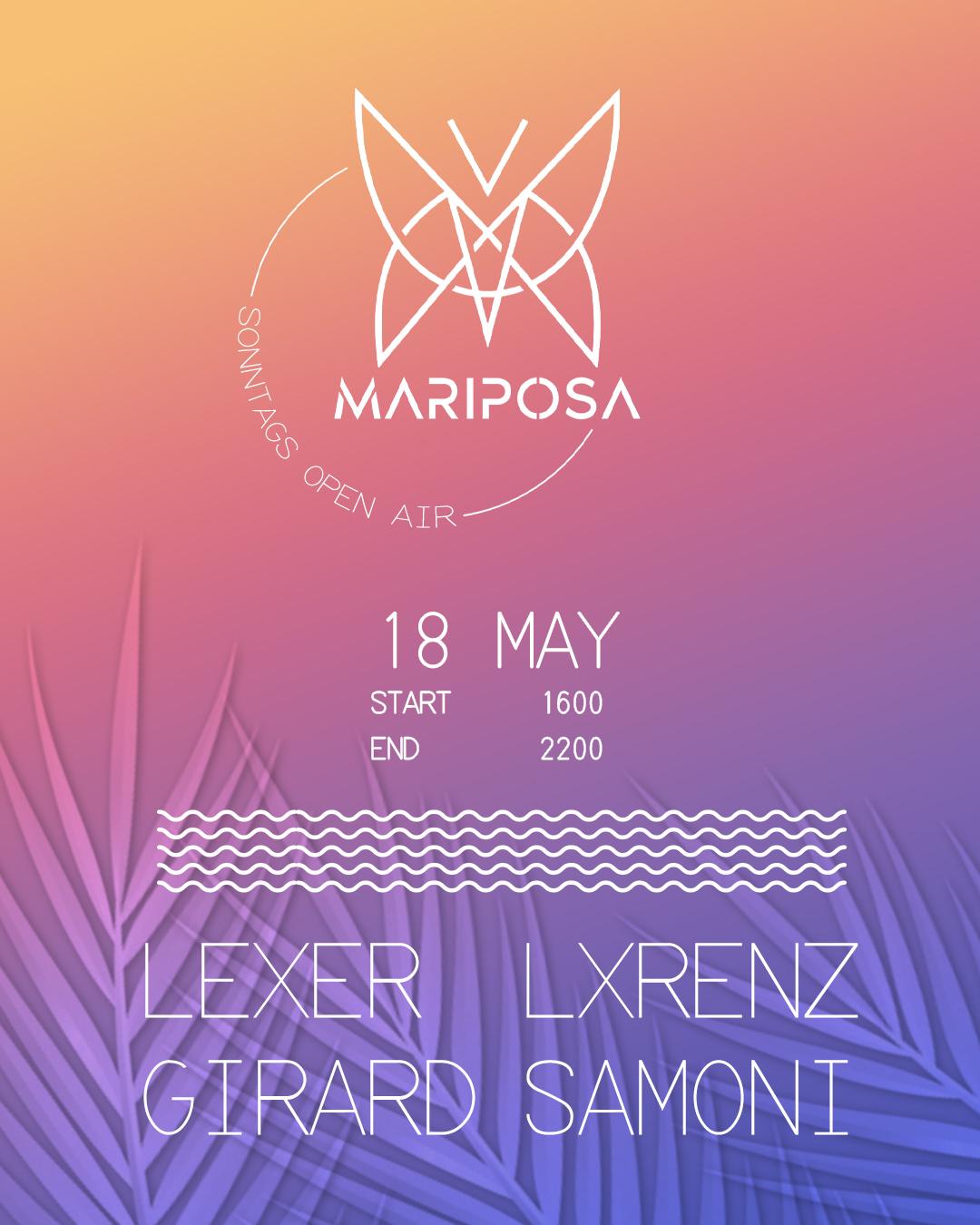 Mariposa - Sonntags Open Air