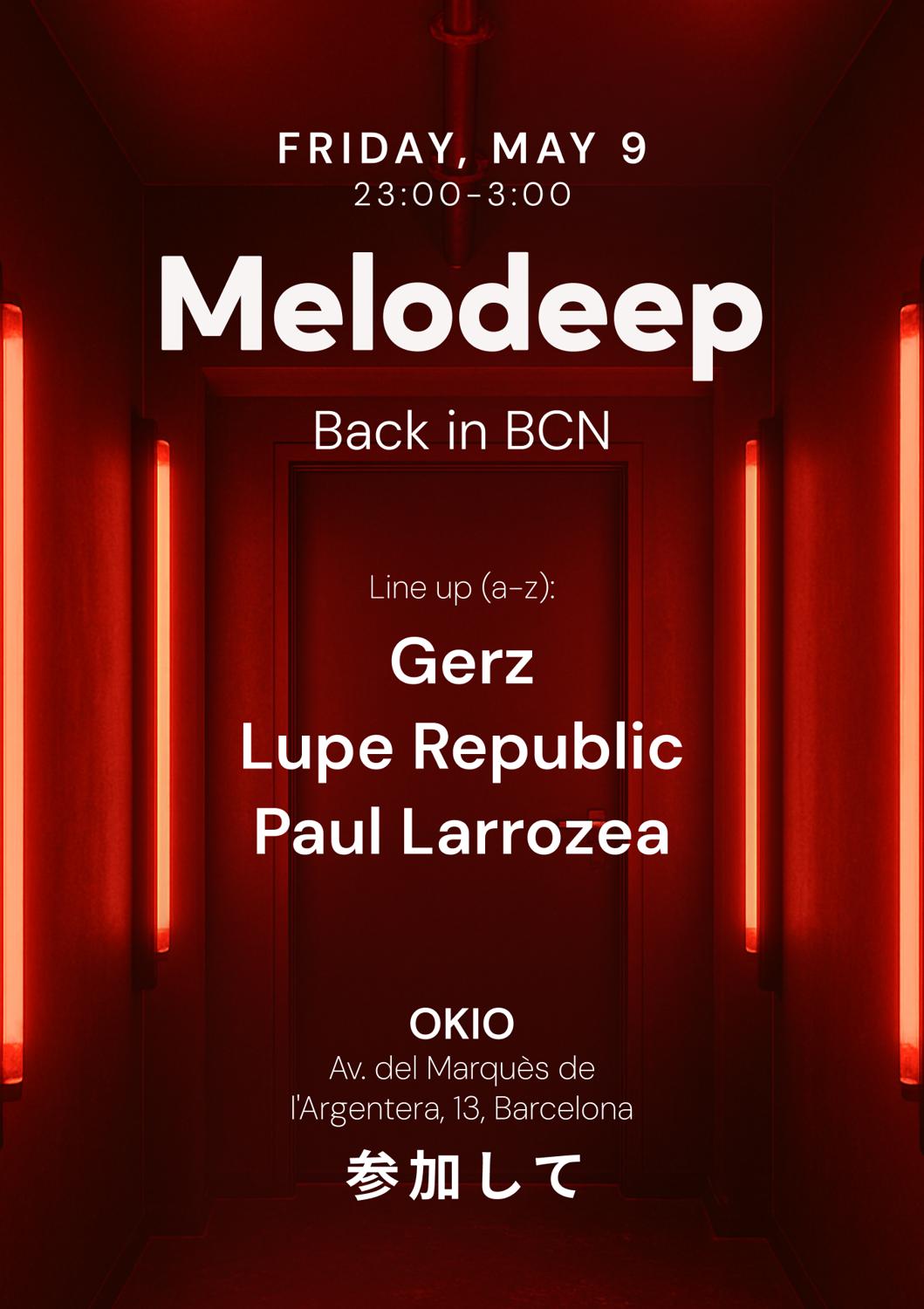 Melodeep, Back In Bcn