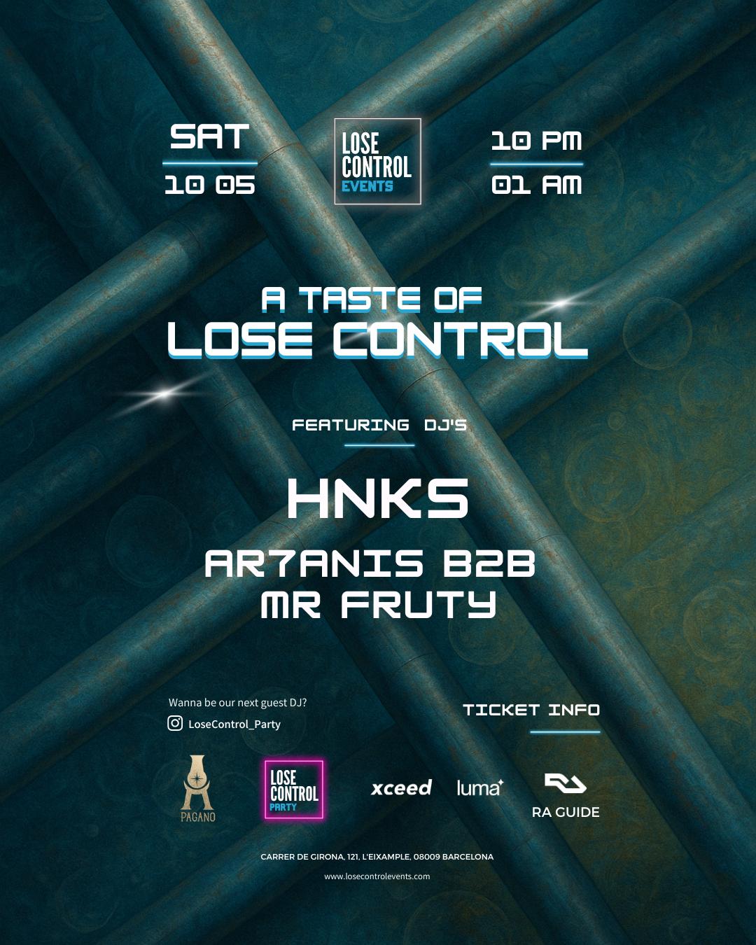A Taste Of Lose Control