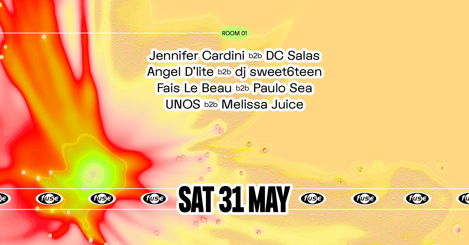 Fuse Presents: Jennifer Cardini B2B Dc Salas & Angel D'Lite B2B Dj Sweet6Teen