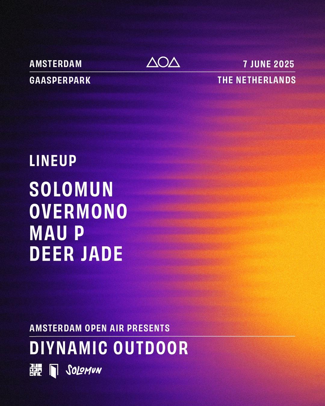 Amsterdam Open Air Presents Diynamic Outdoor