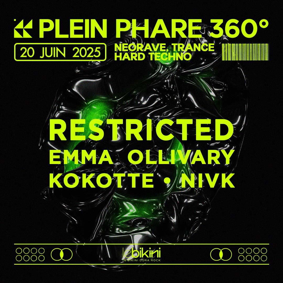 Plein Phare Inv. Restricted, Emma Ollivary, Nivk & Kokotte - Scène 360°