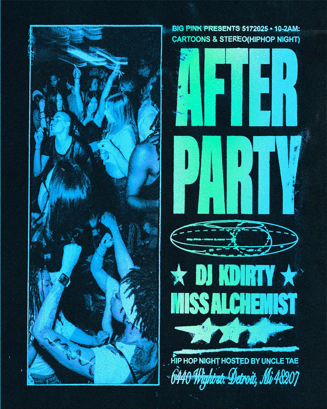 Cartoons & Stereo After Party: Hiphop Night (Free Entry)