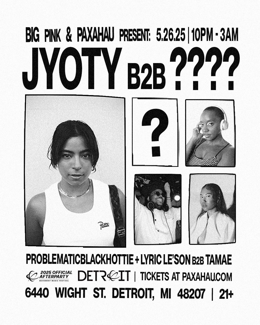 Jyoty B2B ????? (Official Movement Afterparty)