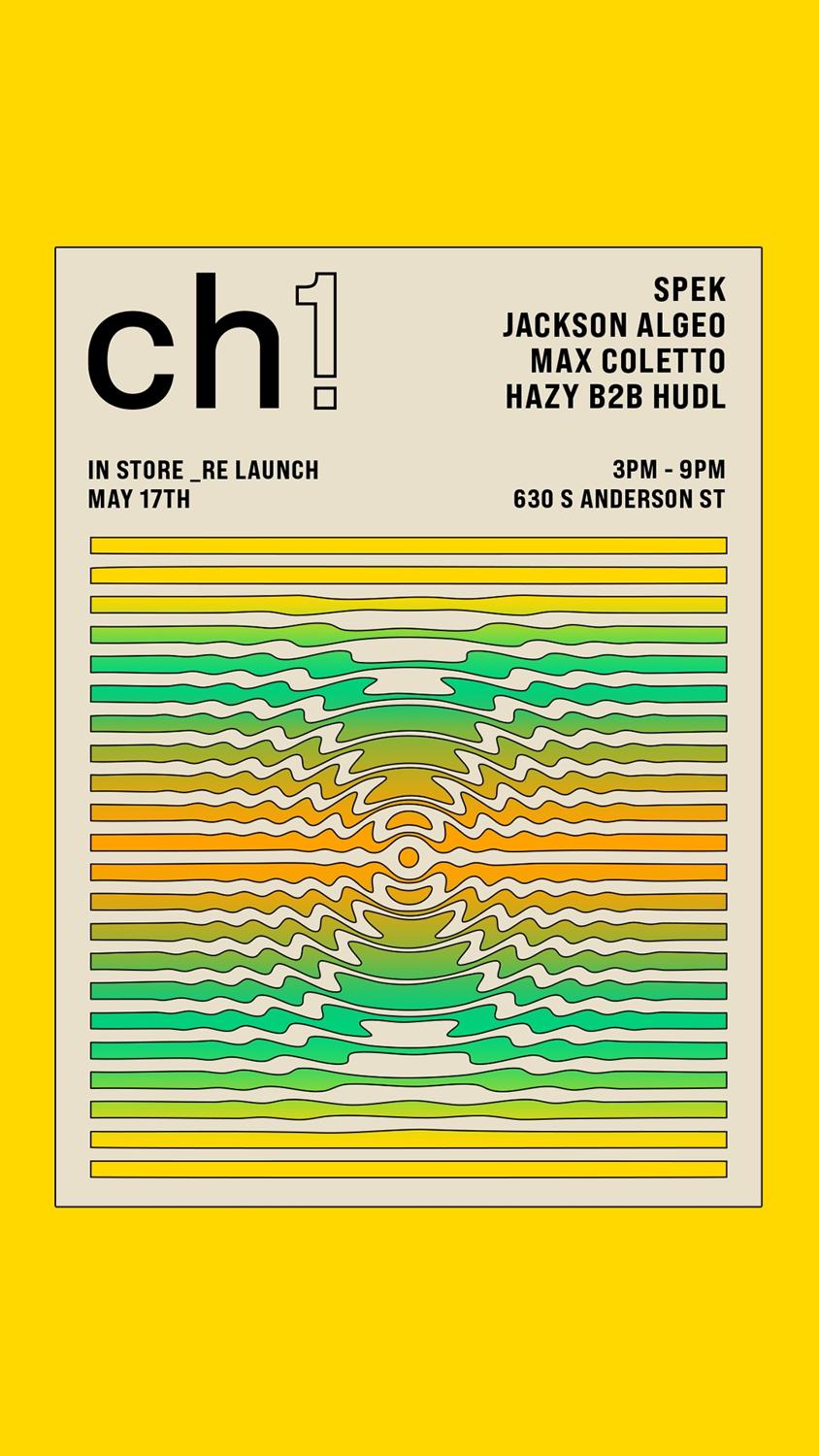 Chapter One Records - In-Store Re-Launch