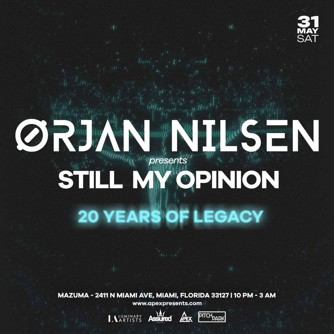 Orjan Nilsen - 20 Years Of Legacy Tour