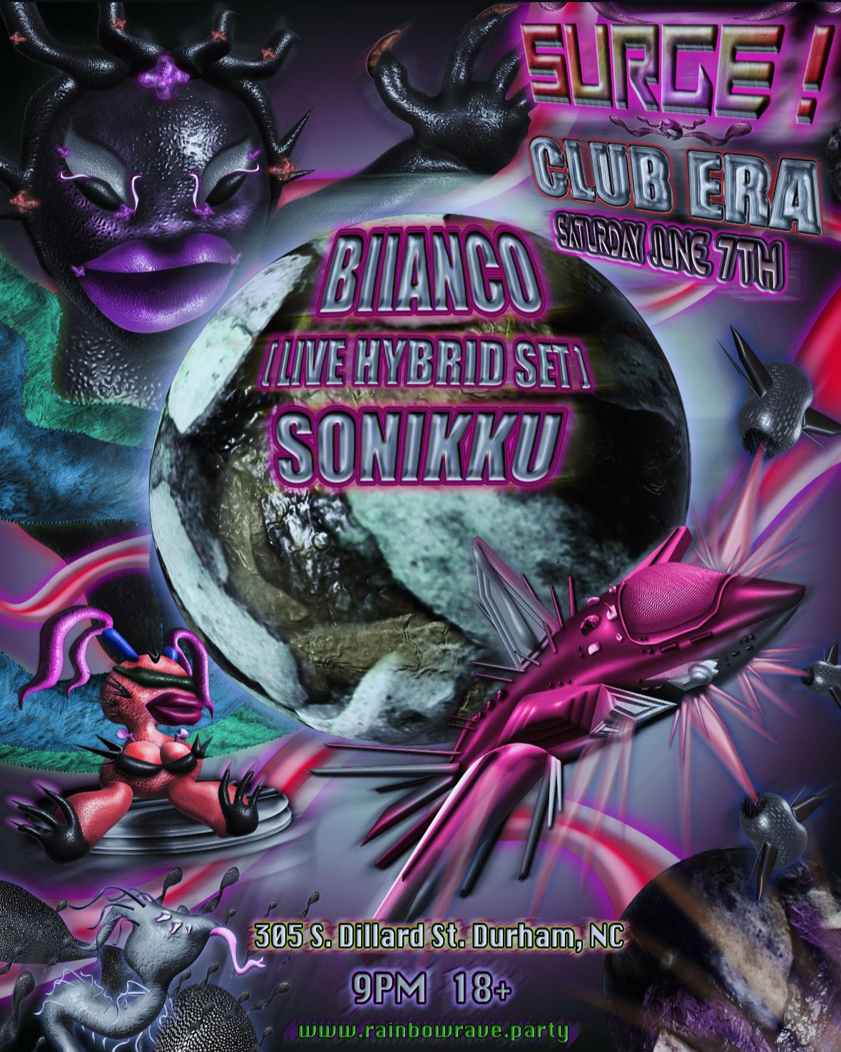 Surge! Biianco + Sonikku