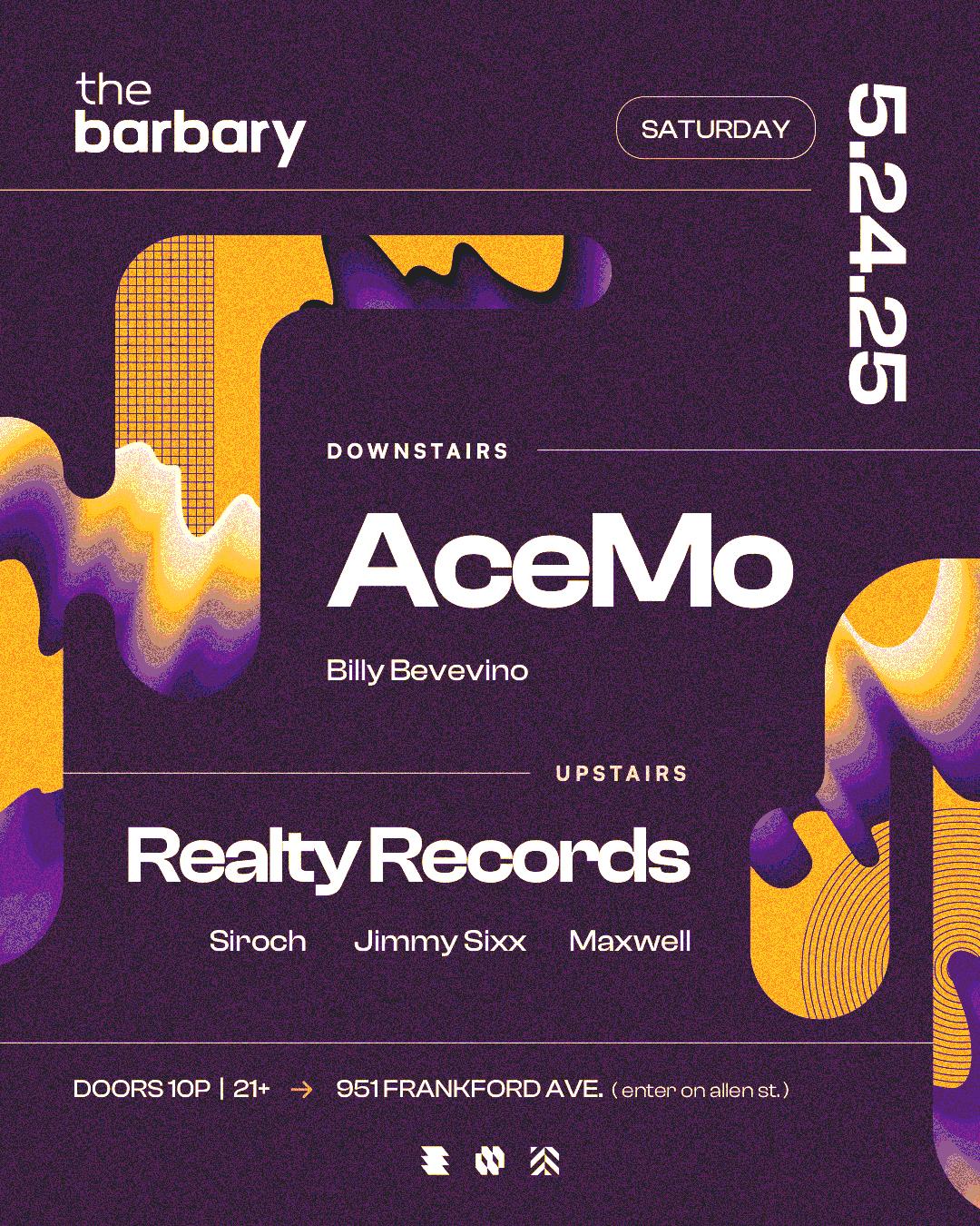 The Barbary Pres. Acemo // Realty Recs