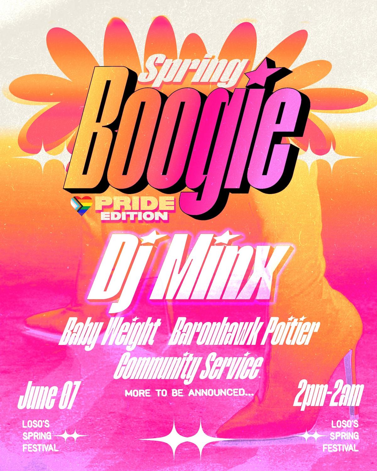 Loso Presents: Spring Boogie Pride Editon
