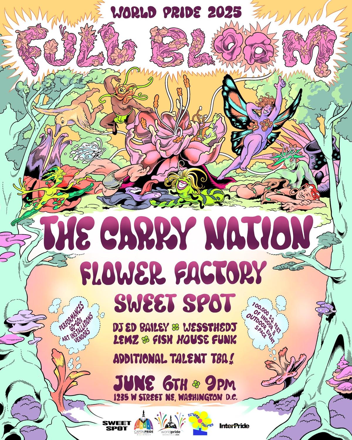 World Pride 2025: Full Bloom Feat. The Carry Nation
