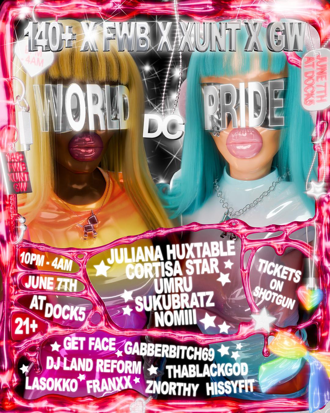 140+ X Fwb X Xunt X Gw World Pride