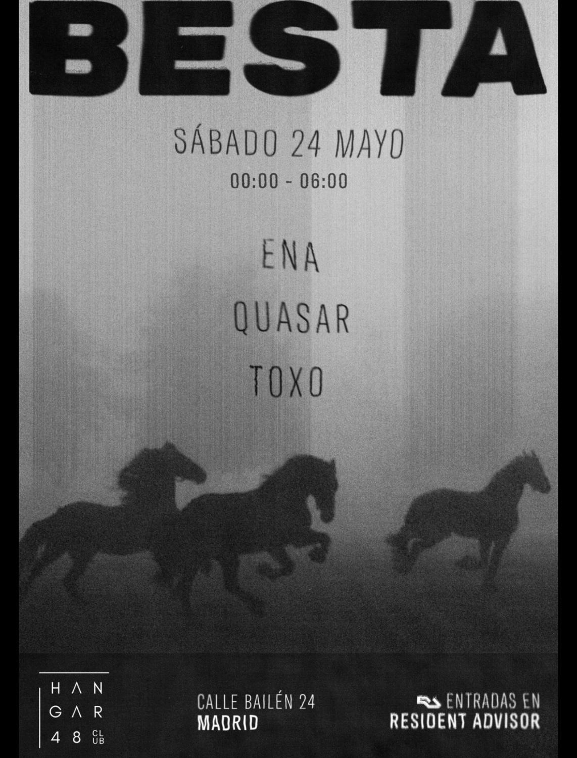 Besta-Ena, Toxo, Quasar