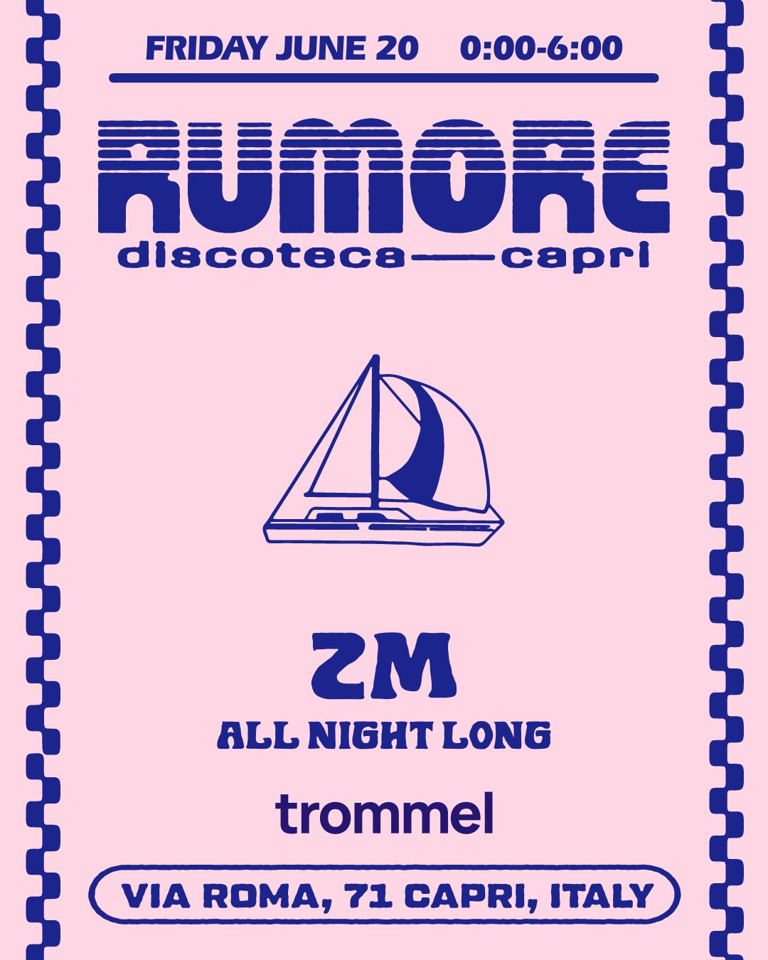 Rumore Season 25 Party N. 13 W/ 2M
